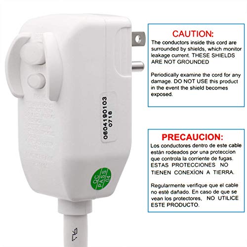 Baomain Lc13-1 Lcdi Power Cord Plug 120Vac 13Amp 1560W Ul Listed For Air Condition #TOP2