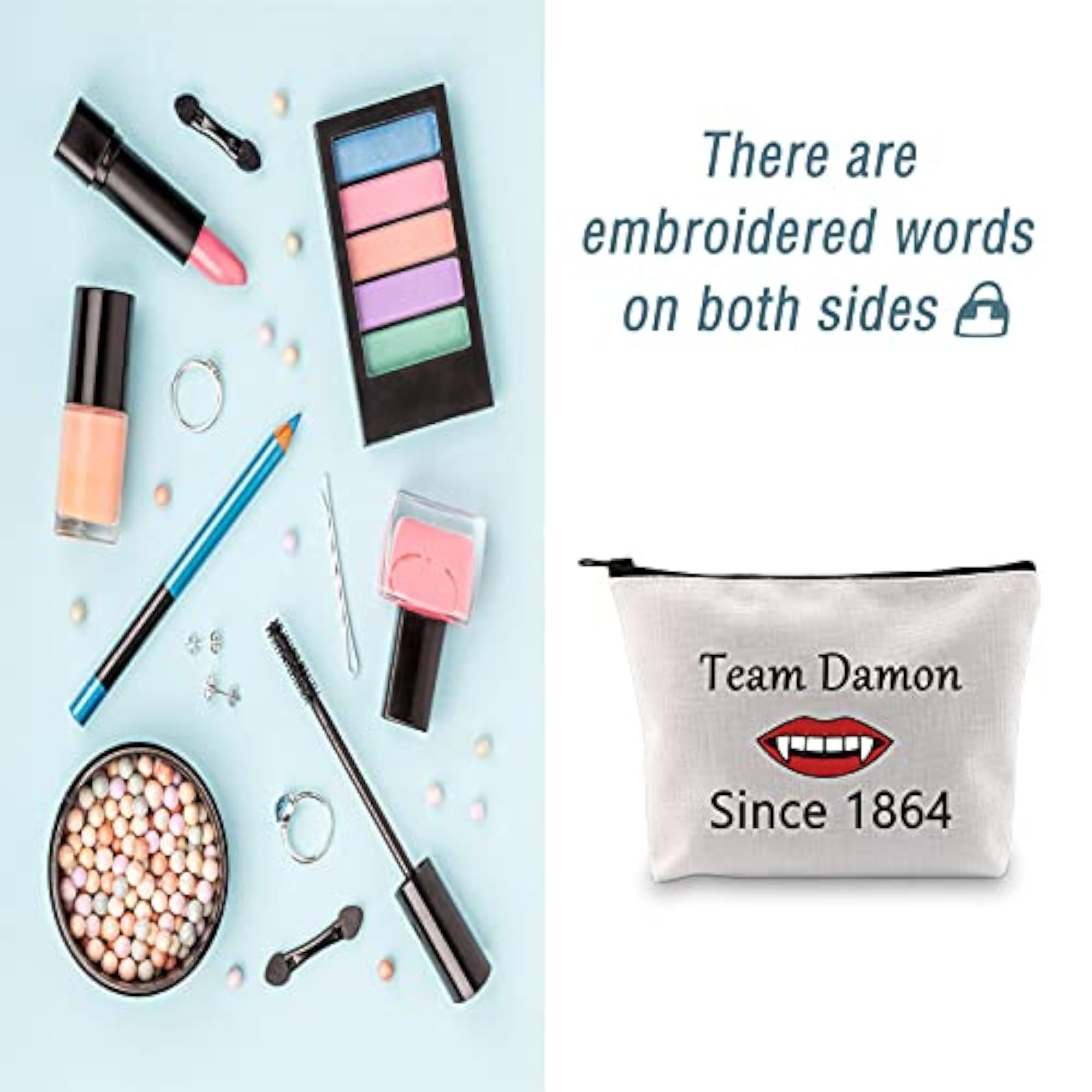 Vampire Lovers Gift Makeup Bag, Fandom Accessory