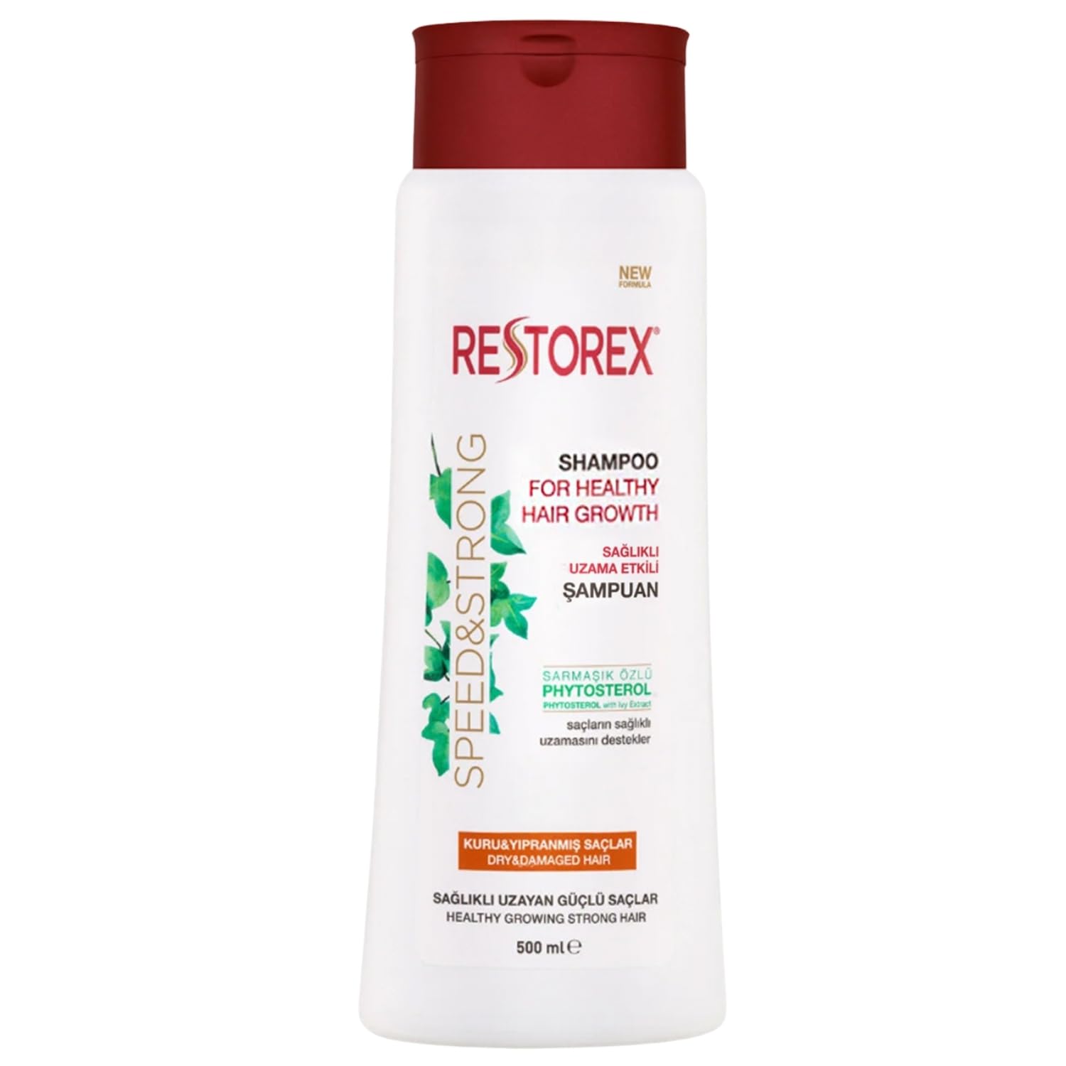 Restorex Anti-hair loss shampoo Biotin 500 ml, for all hair types, for healthy hair growth, stimulates the rapid growth of hair