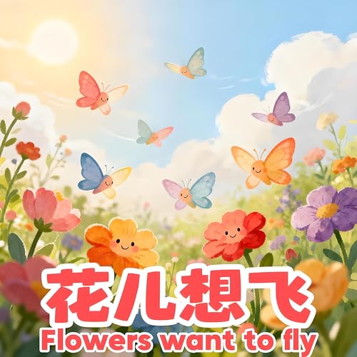 花儿想飞|The Flowers Want to Fly|梦中的花园故事|小故事屋 Little Story House Podcast Por arte de portada