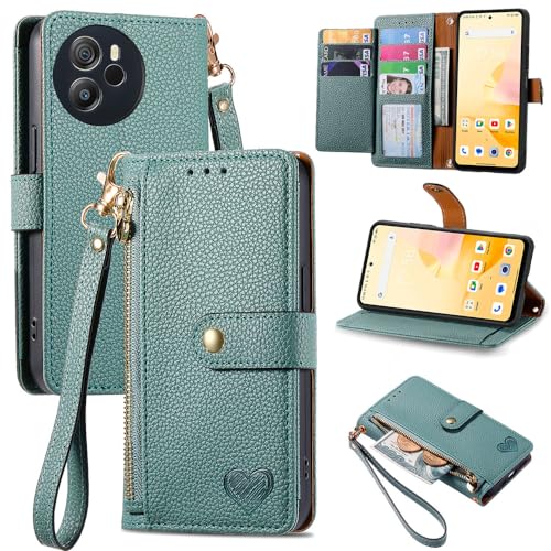 Simplicity Wallet Clip Stand Holder Phone Case Compatible with Blackview Shark 8 Spark8 Phone Cover Magnetic Flip Cover Anti-fal