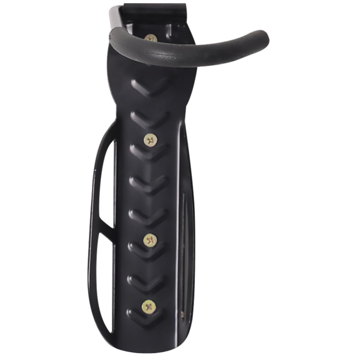 DOITOOL Soporte de Pared Vertical para Bicicleta y Scooter de Acero Negro Proceso Antiarañazos y Ahorro de Espacio para Almacenamiento en Interiores