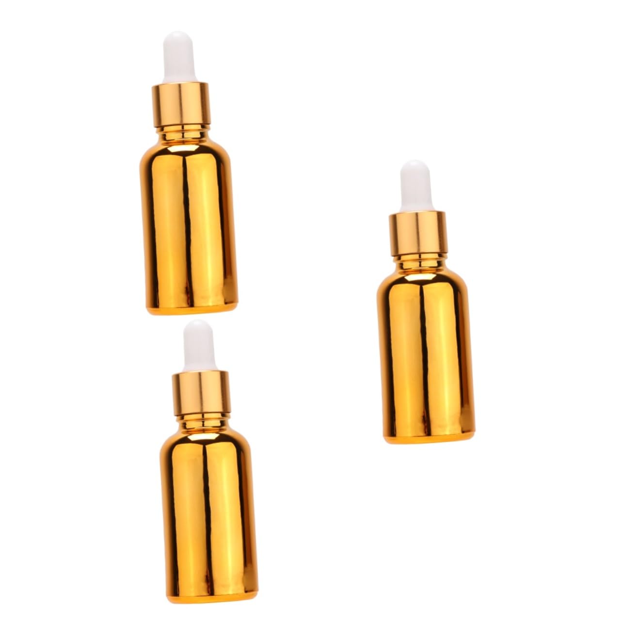 Housoutil 3 Pcs Essential Oil Dispensing Bottle 20ml Dropper Bottle Refillable Travel Size Essential Oil Dropper Subpackaging for Oils