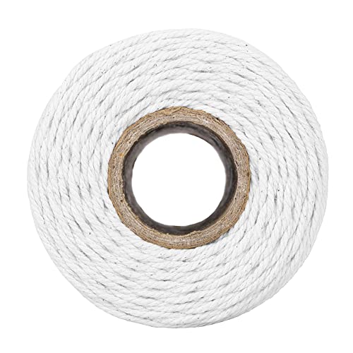 1017Ft Butchers Twine,Natural Cotton String 2Mm White Cotton Bakers Twine String, Packing Twine, Kitchen Twine ,Garden Twine String Christmas Decor #TOP1