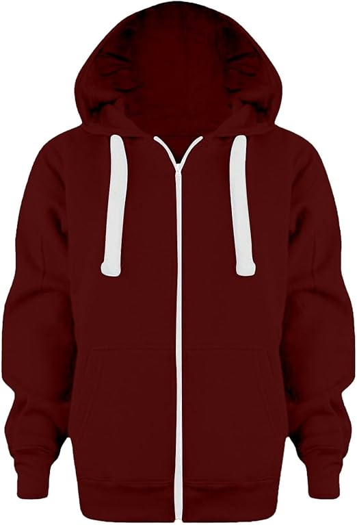 Giacche Ragazzo Felpa Con Zip E Cappuccio Per Bambini Invernale