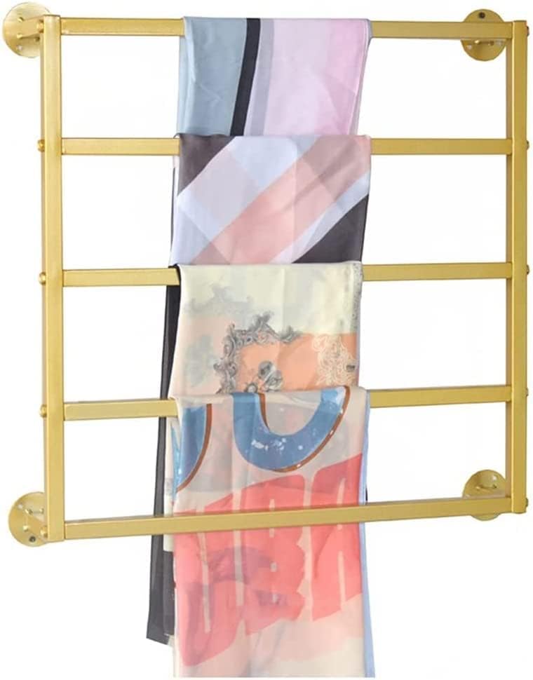 Scarf Organizer Stand Ribbon Holder Organizer Wall Mounted Scarf Organizer Rack Retail Display Tie Scarf Rack Towel Belt &Ribbon Organizer Rack Hanging Bar for Home Clot