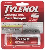 Tylenol Extra Strength Caplets 10 ea (Pack of 3)