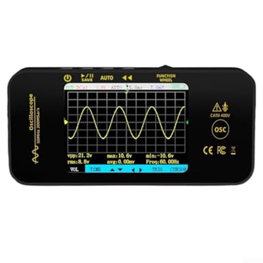 Oscilloscope Portable OT5 50MHz 200MSa/s Écran 2.8"