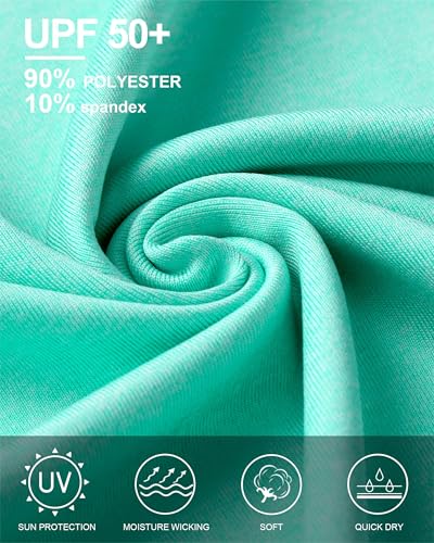 Men's Hiking Running Outdoor Tops - UPF 50+ Long Sleeve Rash Guard Swim Shirts, Sun Protection Quick Dry3