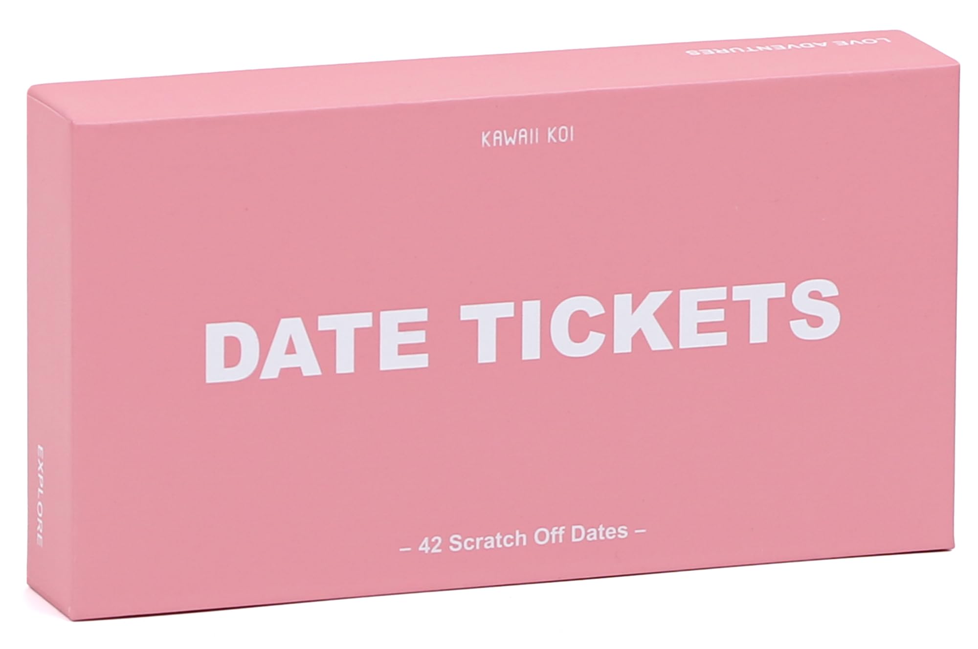 KAWAII KOI 42 ideas para rascar para citas nocturnas para parejas, juegos divertidos y románticos para citas, aventuras únicas, regalos perfectos para parejas, boda para él, ella, esposa o esposo