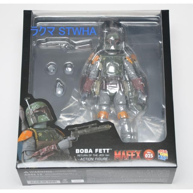 MAFEX Boba Fett アクションフィギュア 025　ボバフェット マフェックス No.201 MAFEX BOBA FETT(TM) (Recovered Armor