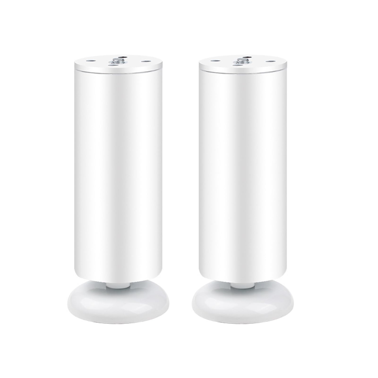 Metal Adjustable Furniture Legs Couch Legs Cabinet Adjustable Height Replacement Leg for Sofa/Dresser/Bed Cabinet Furniture Leveling Feet Kitchen Leg Levelers