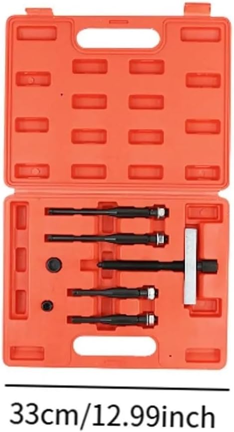 Steering Wheel Puller Set Repair Tool Carbon Steel Lock Plate Compressor Removal Kit For With Truck Most Cars Universal