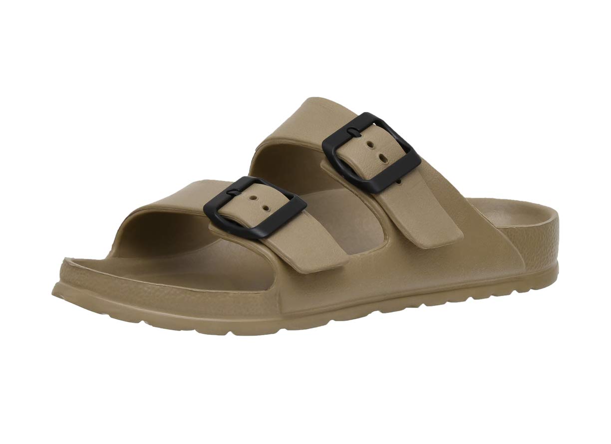 CUSHIONAIRE Women's Elane EVA comfort footbed Sandal with +Comfort