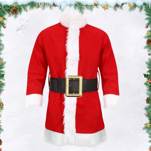 Disfraz verde de monstruo gigante navideño para niños miniatura 4