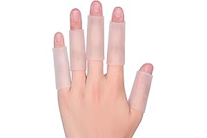20-Pack Protective Fingertip Sleeves - Ultimate Comfort for Finger Soreness and Irritation