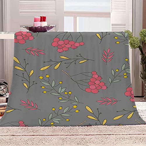 Couverture impression 3d chaude douce en flanelle plaid lit microfibre 150x200 - 3