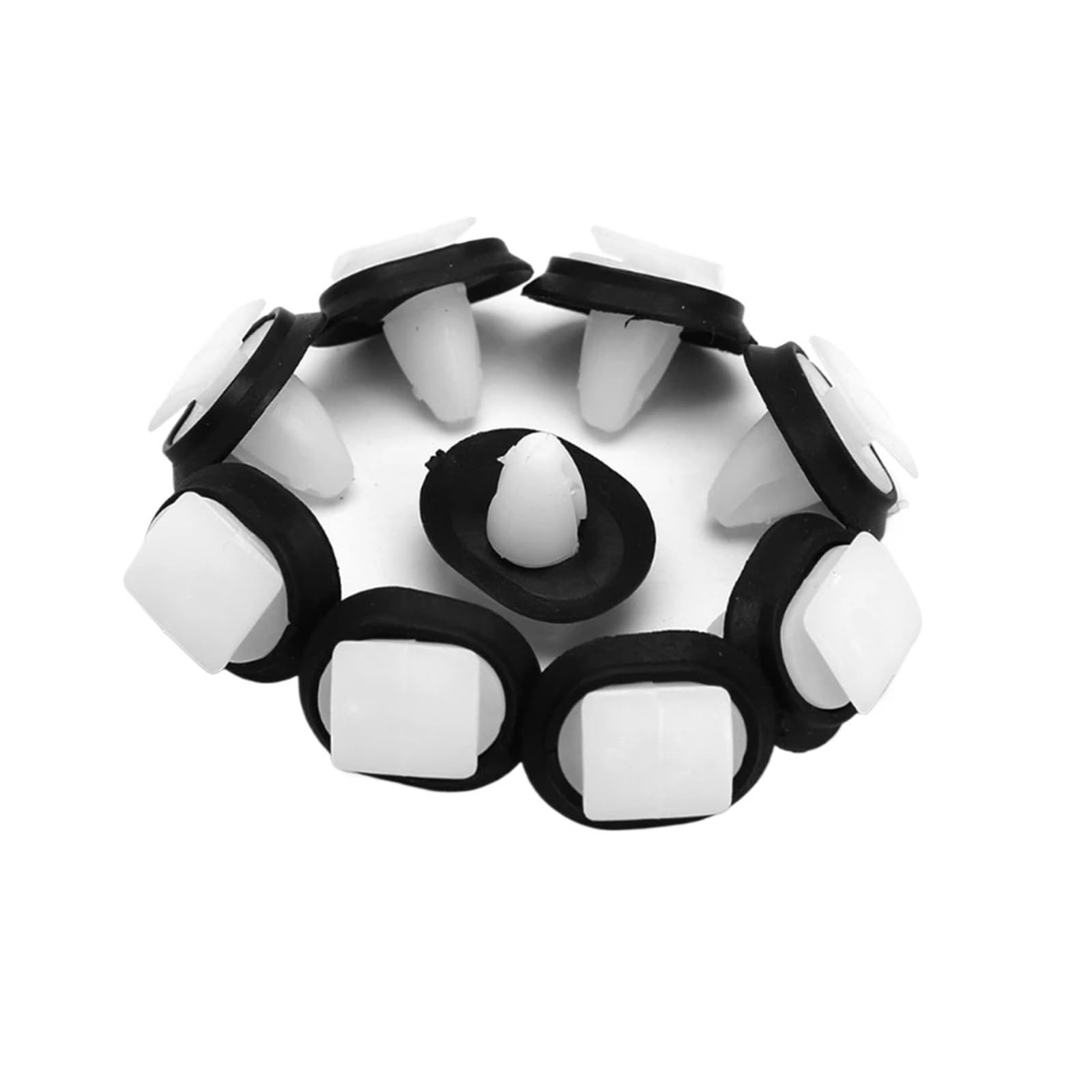 KXFVYNE 50 PcsVehicle Car Exterior Side Moulding Bumpstrip Lower Door Trim Clips Compatible Ducato Accessories
