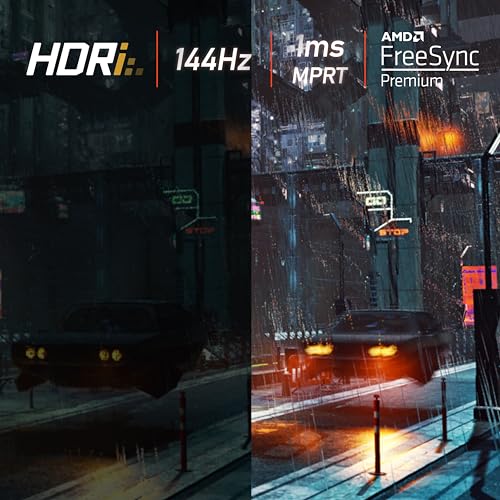 MOBIUZ EX3415R Monitor Curvo Gaming (34 pollici, IPS, Ultrawide, 2K, 144 Hz, 1ms, HDR 400, FreeSync Premium Pro, telecomando) - Monitor - Immagine 10