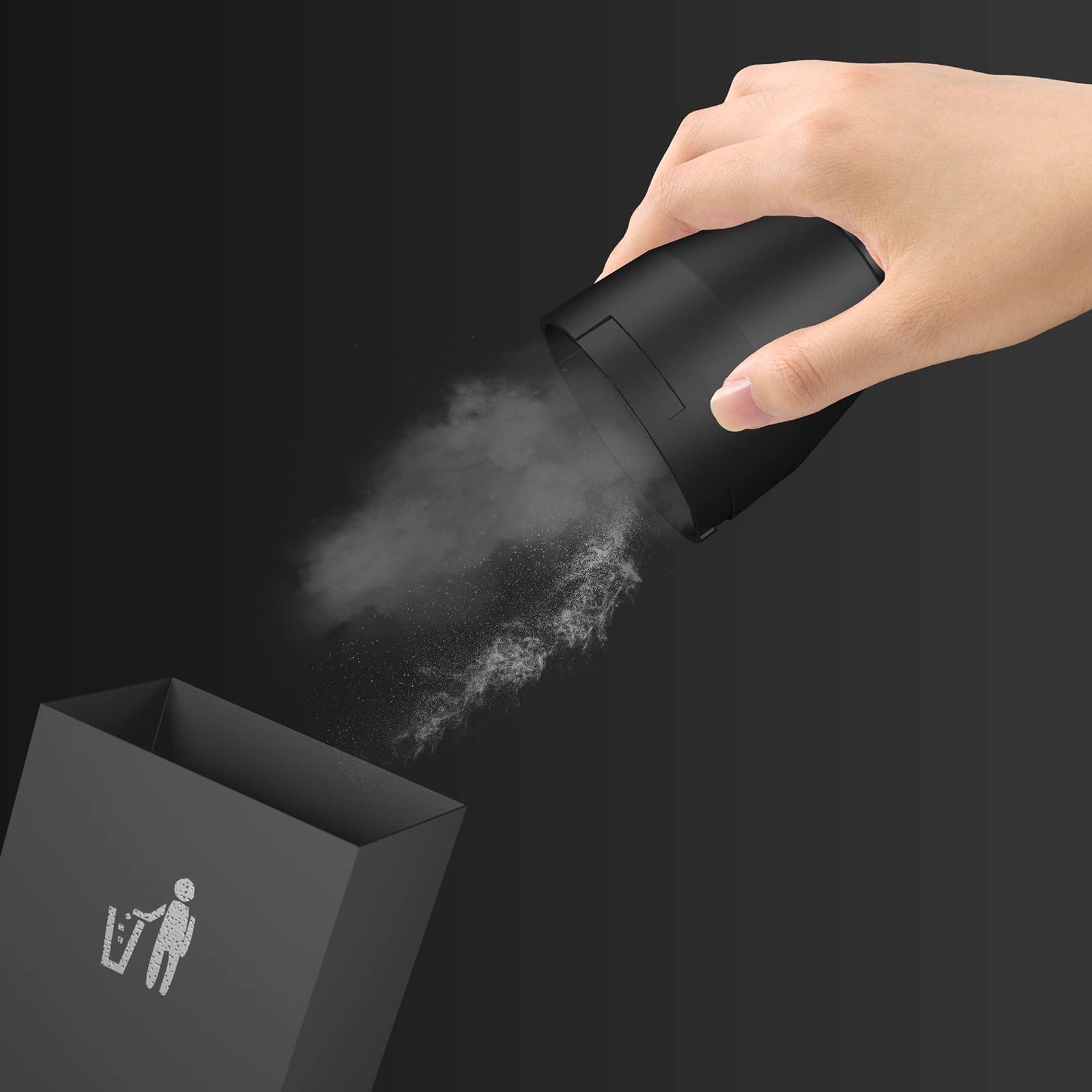 Plumero de Aire inalámbrico de 78000 RPM, Aspirador de Coche 2 en 1, soplador de Polvo de Mano, Pistola de soplado de Aire comprimido para Interior del Coche, hogar, Oficina, 15000mah