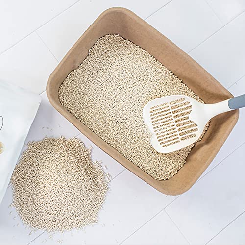 WUWEOT 8 Pack Disposable Cat Litter Box, Paper Cat Litter Tray Pet Litter Pan, 16.7\" X 13\" X 4\" Travel Small Animal Clean Sifting Potty for Indoor Outdoor Cat, Hamster, Guinea Pig, Mice, Bunny