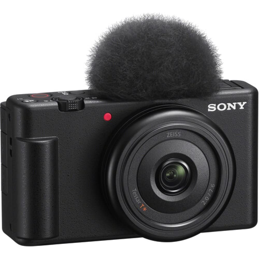 Amazon | Sony ZV-1F Vlogカメラ | ブラックバンドル 64GB メモリー
