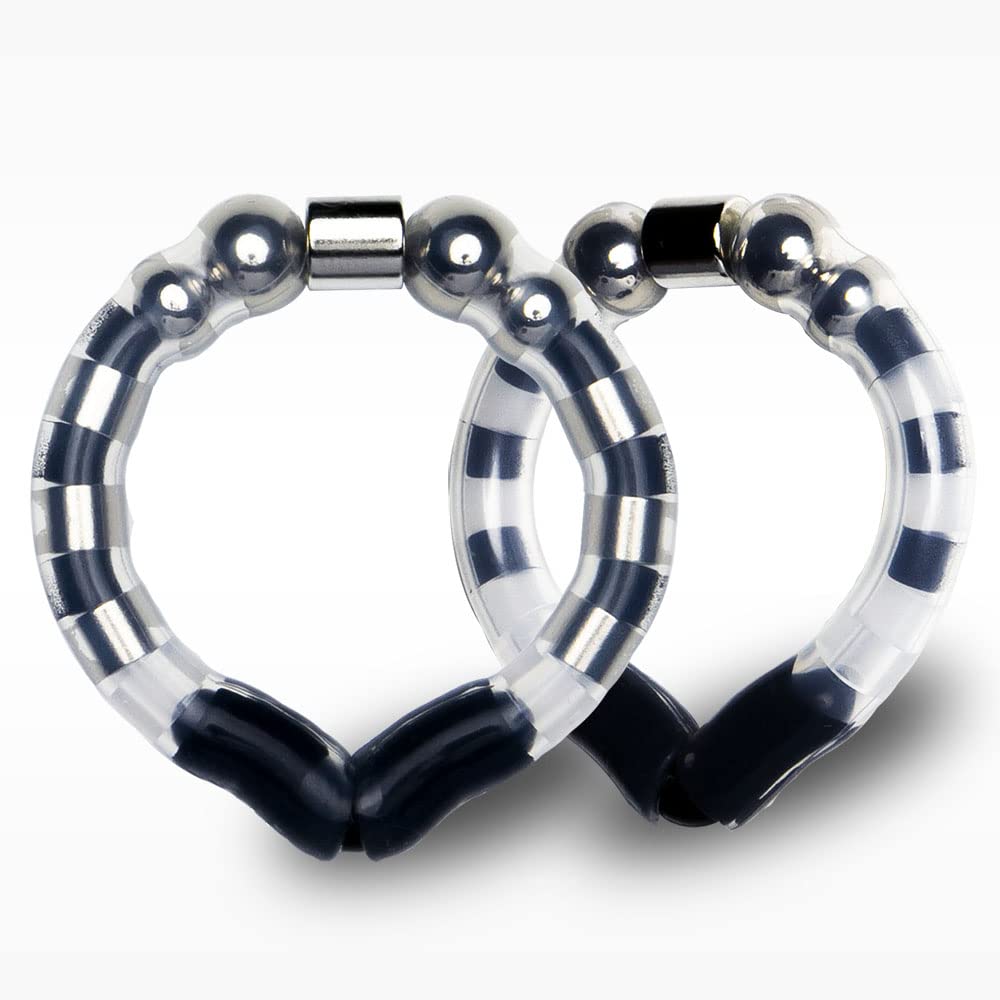 カリバウアー ストロング＆ライト ハイグリップ 2本セット 仮性リング 小さめ対応 ペニスリング 日本製 ネオジム磁石搭載 コックリング  アダルトグッズ [アダルト]