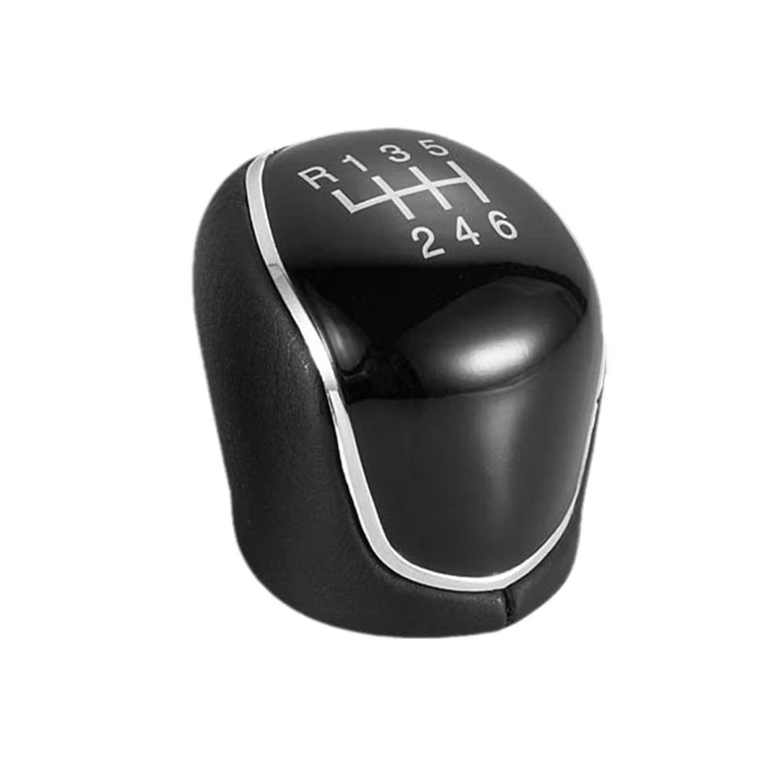 Qwqaab 6 Speed Manual Gear Knob For Focus Mk2 Mk3 For Mondeo Mk4 For Kuga For C-Max For S-Max Gear Shift Knob Pu 1798600 5/ 12Mm(6 Speed)