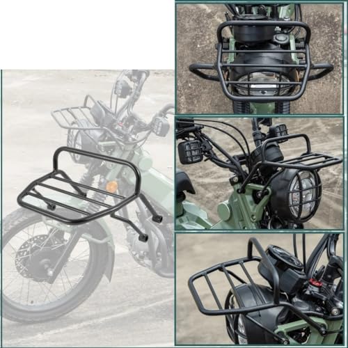 Support bagages Hunter Cub CT 125 (2020-2023) étagère moto noire - 4