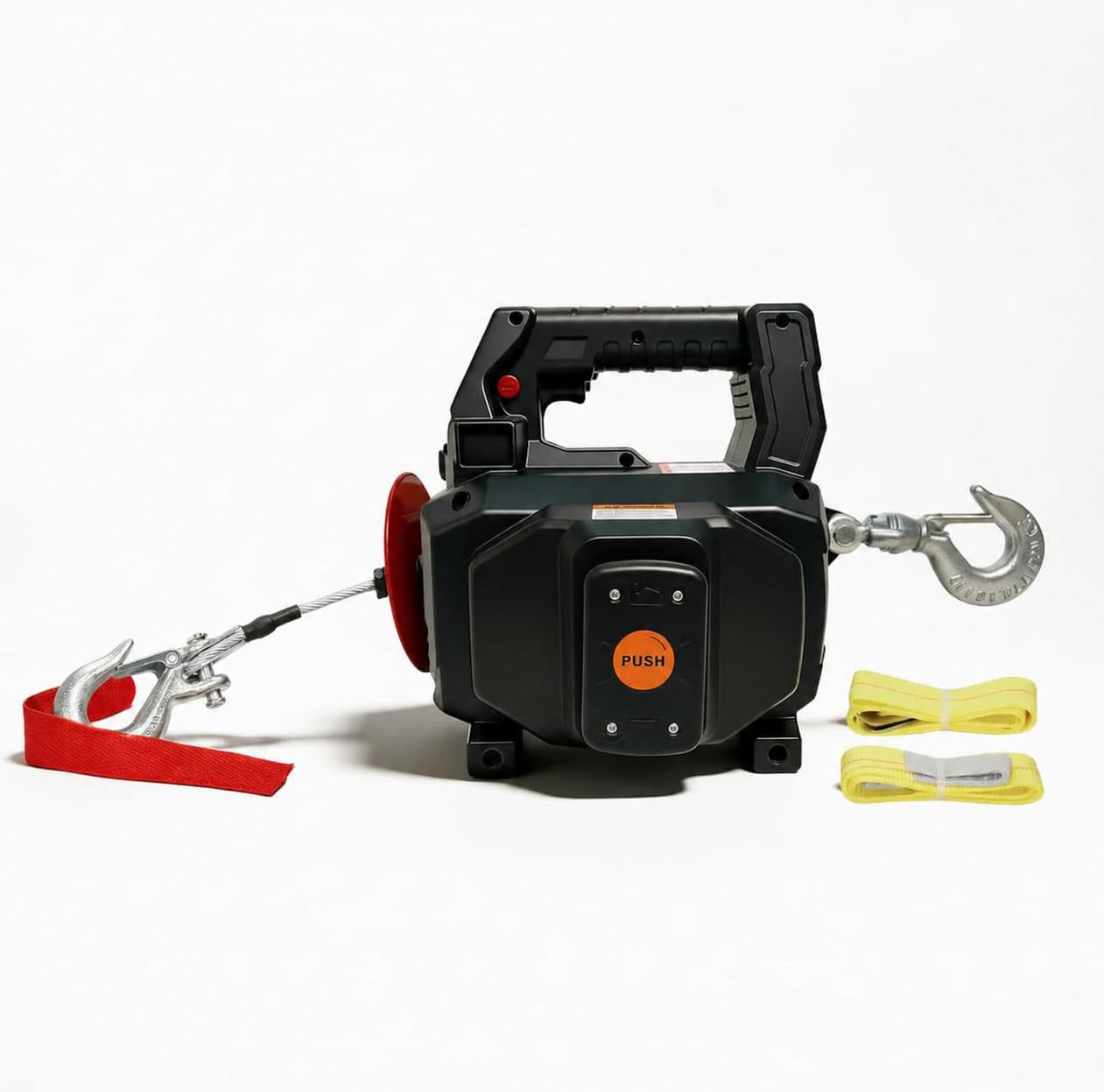 Comdazy 1000LB Battery Powered Winch with 40FT Steel Cable