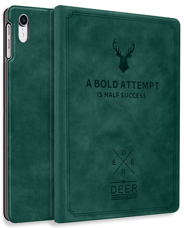 Robustrion Cover for iPad 10th Generation Cover Deer Pattern Flip Case Cover [Auto Sleep Wake Support] - Dark Green (B0BMKGYYQ5) Amazon Price History, Amazon Price Tracker
