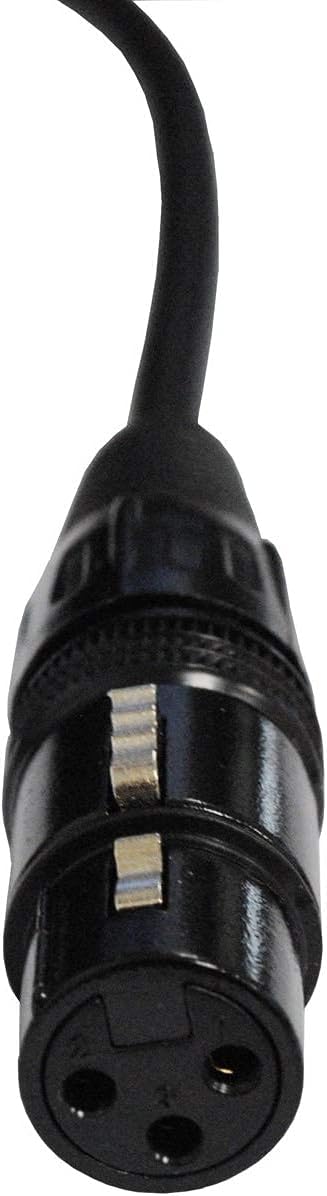 Audio2000'S E02125P2 Two-Pack 25-Foot XLR Female to XLR Male Balanced Microphone/Audio/Patch/Recording Cables (Total Two 25-Foot Cables)