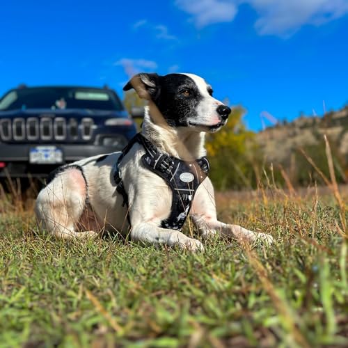 Image of AUROTH Tactical Dog Harness Medium Sized Dog No Pull Adjustable Dog Vest
