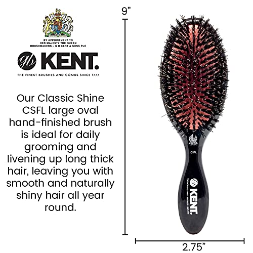 Kent Classic Shine Range, spazzola, misura grande