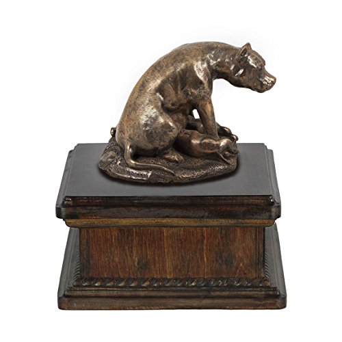 Urne pour les cendres de chien de grande capacité 5L en bronze coulé - 3