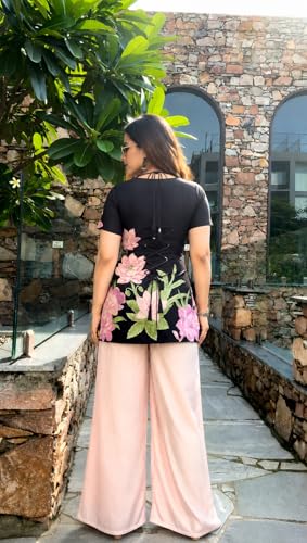 Image of ANNI Designer Cotton Short Kurti for Women | Stylish Kurti | Short Kurti Top | Casual Kurta for Women | Comfortable Cotton Kurtis for Womens