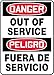 ACCUFORM BILINGUAL SAFETY SIGN - SPANISH (SBMEQT002XT)