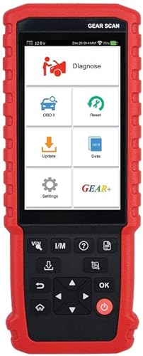 Launch Gear SCAN OBD2 Escáner Herramienta de escaneo de diagnóstico para todo el sistema Herramienta de escaneo de diagnóstico con restablecimiento