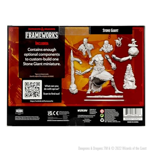 Figurine Stone Giant D&D Frameworks à assembler pour personnaliser vos monstres - 2