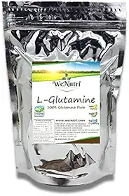 Glutamina 100% Pura Premium L-glutamina 1kg Wenutri