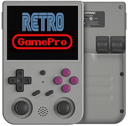 RG353VS Retro Handheld Game Linux System RG3566 Pantalla IPS de 3.5 pulgadas, RG353VS Soporta 5G WiFi 4.2 Bluetooth Lucha en línea, transmisión y