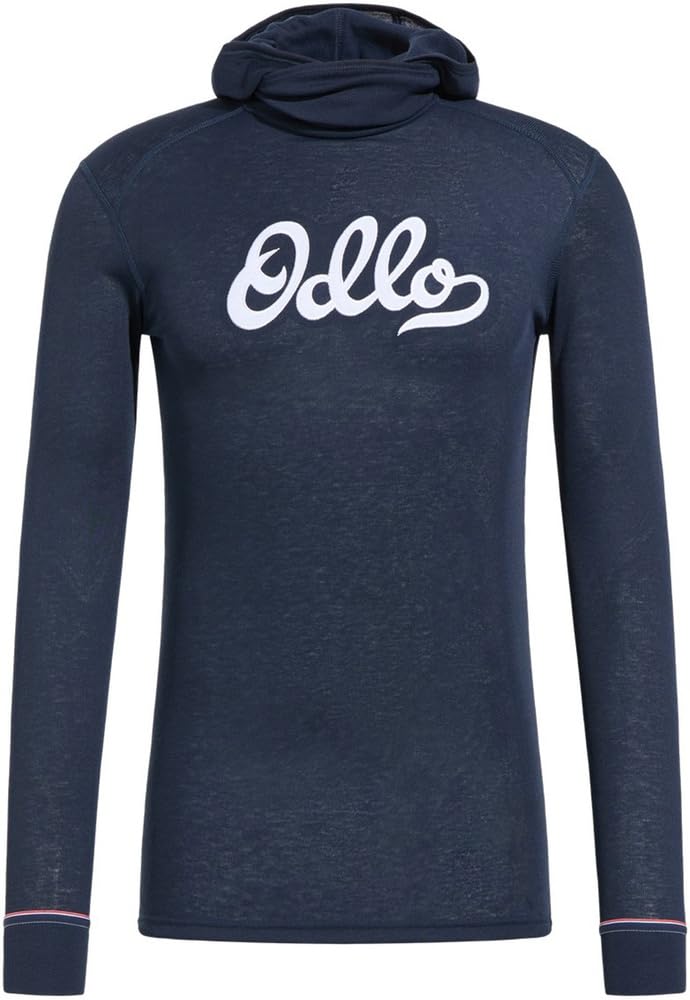 Odlo Herren Odlo Thermounterwäsche Herren Active Warm Originals I Langarm Thermoshirt I Warme Skiunterwäsche Shirt (1er Pack)