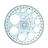 【Précise et multifonctionnelle】 L'échelle de cette règle de dessin multifonctionnelle est claire et précise, vous permettant de réduire les problèmes ou les écarts rencontrés lors du dessin