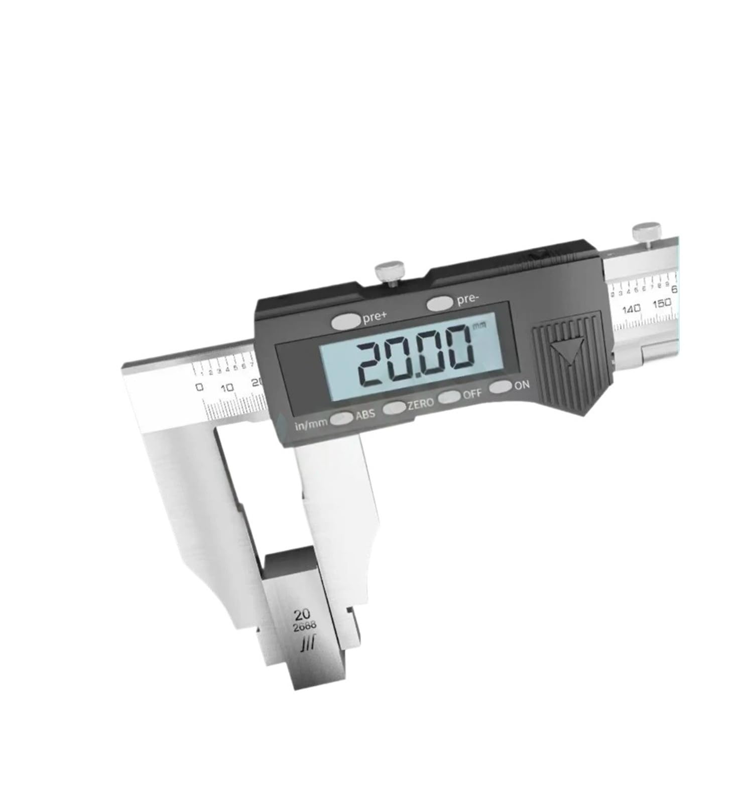 Suwmiarka cyfrowa 0-300 mm, szczęka 0,01 mm, 75 mm, 100 mm, 150 mm, 200 mm, stal nierdzewna (0-300 mm szczęka 150 mm)