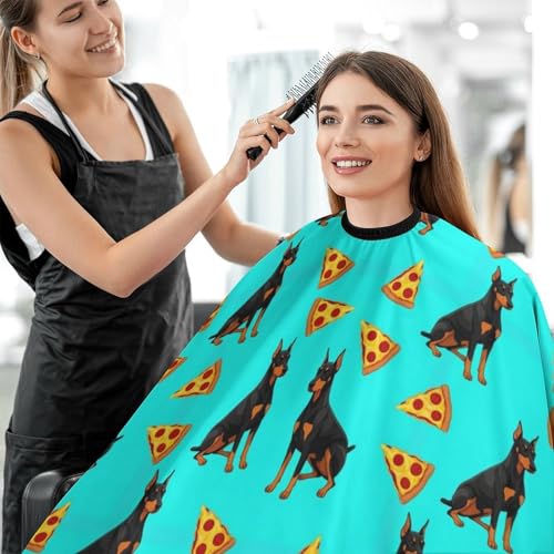 Capa profesional impermeable para peluquería ajustable 55x66 pulgadas miniatura 5