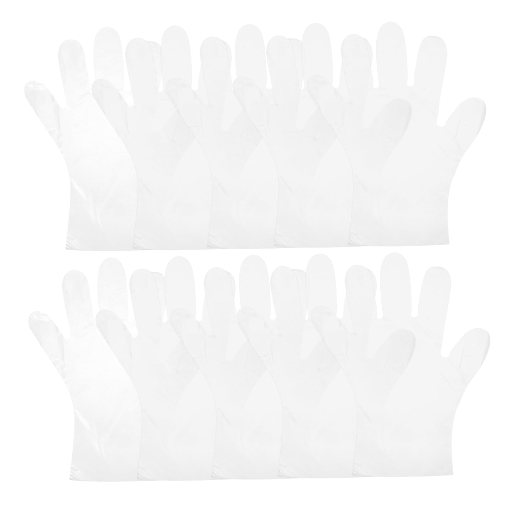 LIFKICH 320pc Disposable Gloves for Kids Dish Gloves Pe Plastic Thickened Multi-functional for Kitchen Cleaning Baking Tattoo Odorless for Home Restaurant