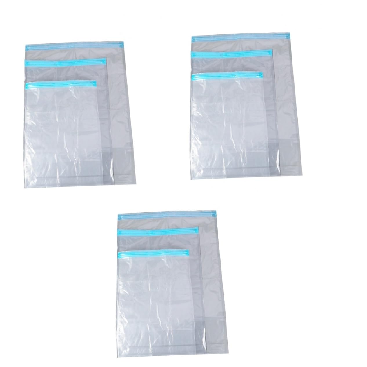 Bolsas de Almacenamiento Ahorro de Espacio 36 Piezas Bolsas de Almacenamiento Sin Bolsas de vacío Organizador de Ropa Bolsa de Almacenamiento al vacío Bolsas de compresión para es