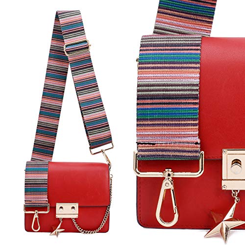 Image of ZOOEASS Wide Shoulder Strap Adjustable Replacement Belt Crossbody Canvas Bag Handbag
