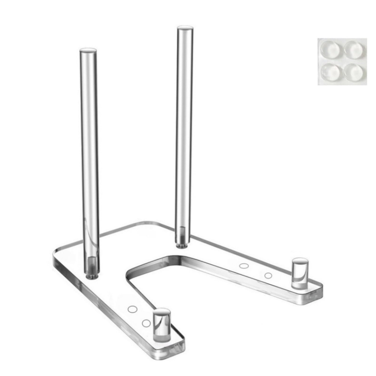 Kalttoy Flexible Modifiable Polyacrylate Holder for Photos Dishes Books Compact Plan with Against Tip Base Strong Bookcase Corner Stand