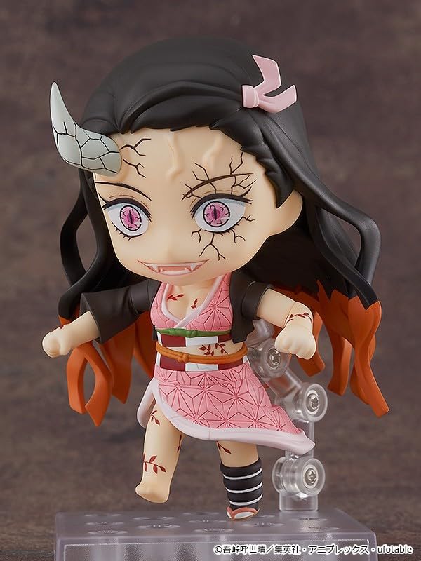 Good Smile Company - Demon Slayer - Nezuko Kamado Demonization Nendoroid Action Figure, Multicolored, 10 - Image 3